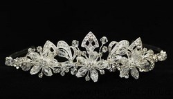 Тиара из серебра 